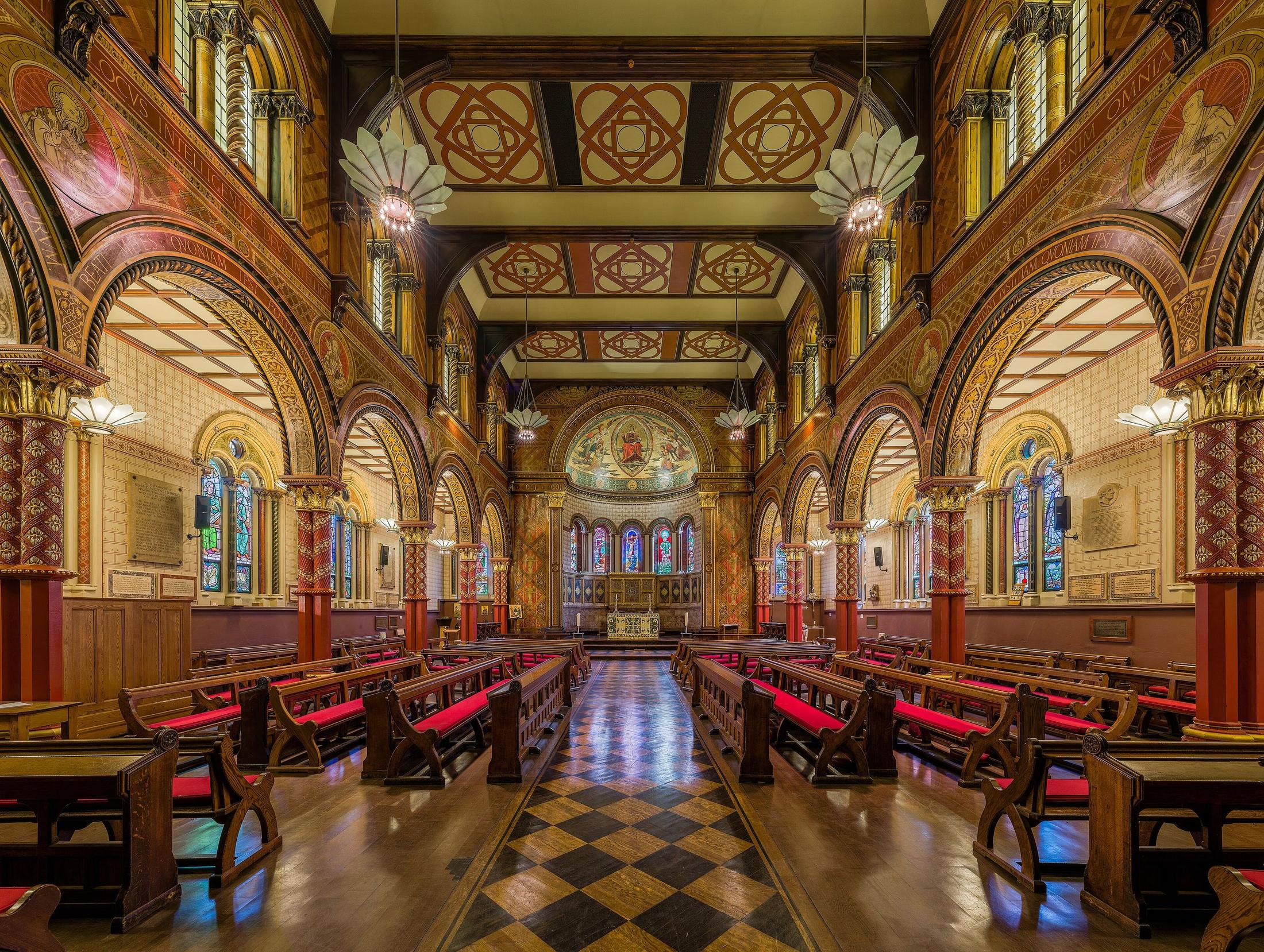 The chapel of King's College London